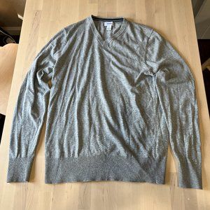 Old Navy - Small Sweater Grey V-Neck Grey
